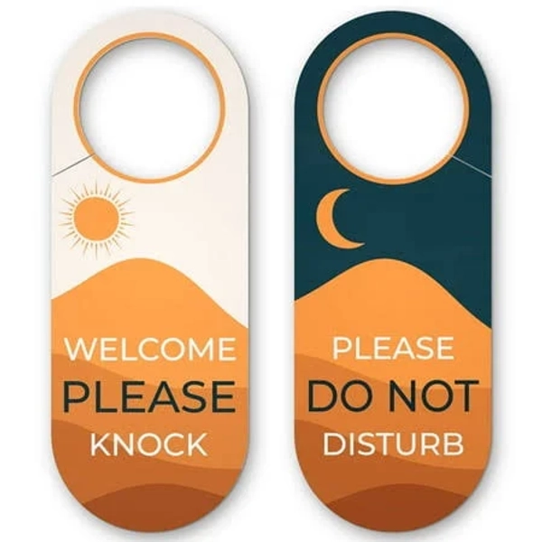 Assured Signs Do Not Disturb Door Hanger Sign