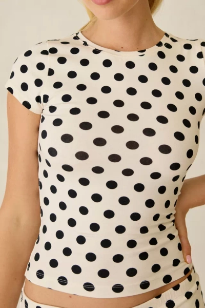 Out From Under Bec Short Sleeve Baby Tee