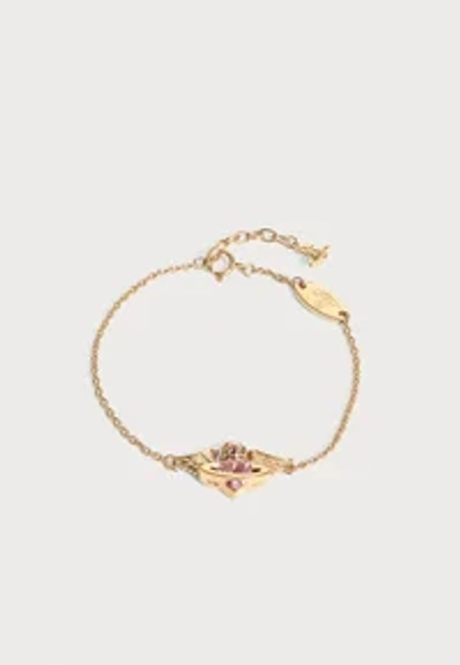 GALENA BRACELET - Bracelet - gold-coloured/pink