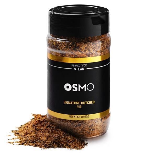 Osmo Signature Butcher Rub for Steak and Beef, Chef-Crafted Michelin-Star Quality Seasoning, 5.4 oz Powder - Walmart.com