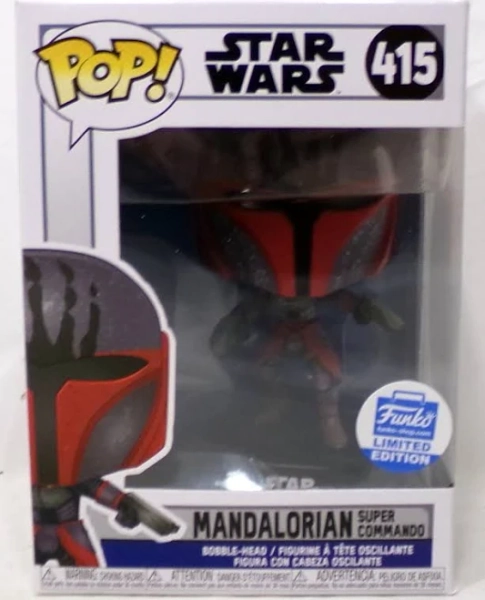 Funko POP! Star Wars Mandalorian Super Commando Vinyl Figure