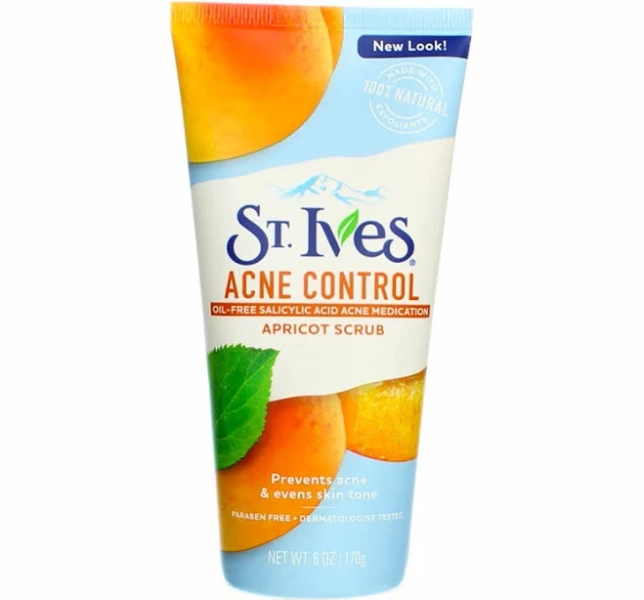 St. Ives Acne Control Medicated Apricot Scrub