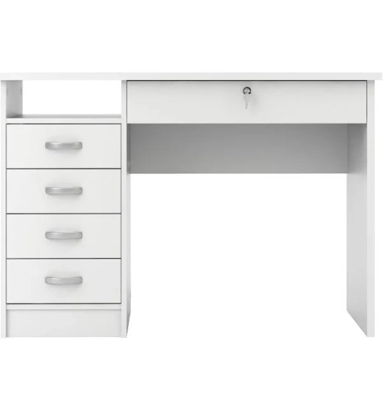 Tvilum Walden Desk with 5 Drawers