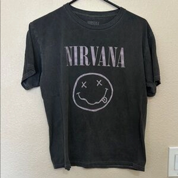 NIRVANA | Shirts & Tops | Nirvana Kids Band T Shirt 4t Green Heather Graphic Tee Grunge Rock Music Tour | Poshmark