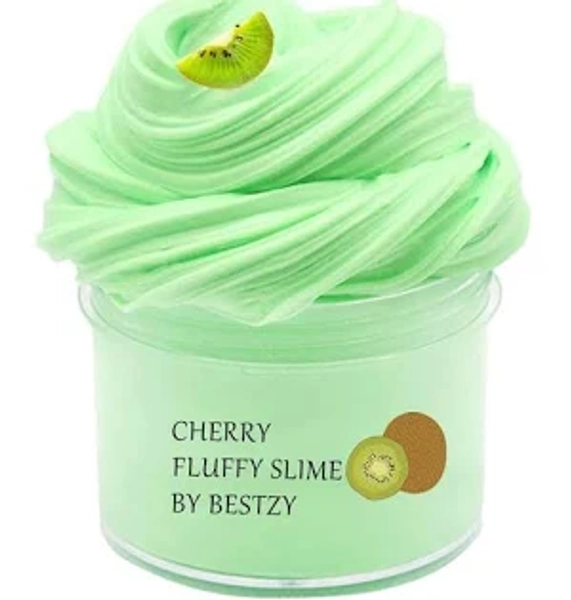 Fluffy Slime Kids DIY Green Butter Slime Kit