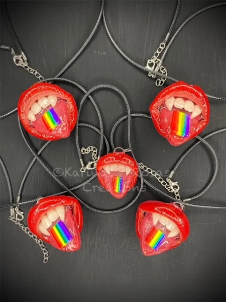 Pride Pendants | Karina Rosas Creations
