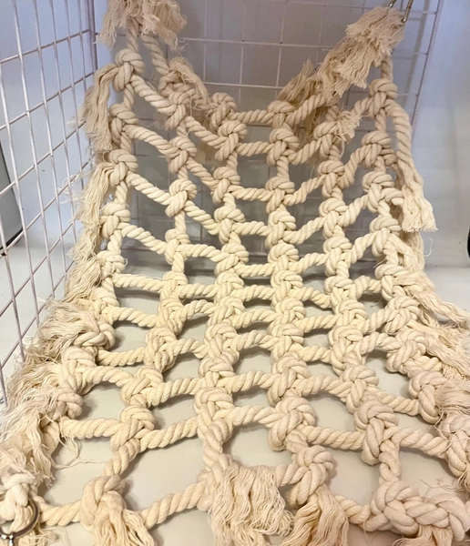 Pet Cage Cotton Rope Climbing Net, Rat Fall Breaker Toy