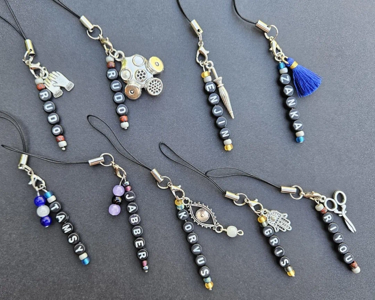 Trash Anime Bag Charm - Manga, Phone, Keychain, Zipper Pull - Etsy
