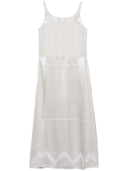 Prada robe mi-longue à broderies | 36