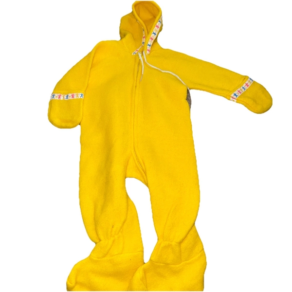 Vintage 80’s Baby Yellow Bodysuit 