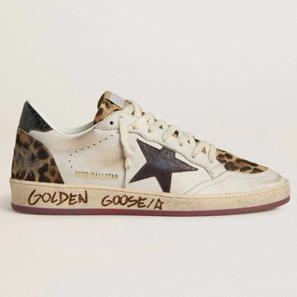 Golden Goose Ball Star Leather Tongue