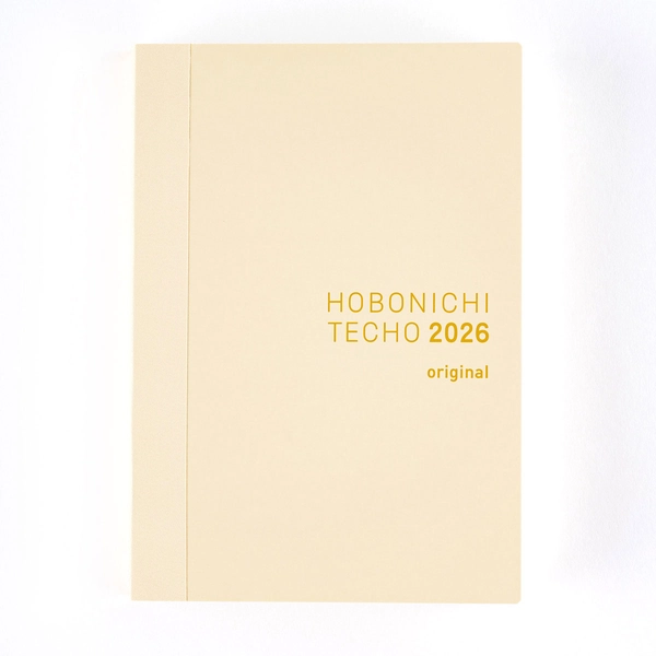 Hobonichi Techo 2026 English Original Book (January Start) A6 Size / Daily / Jan start / Mon start - Techo Lineup - Hobonichi Techo 2026