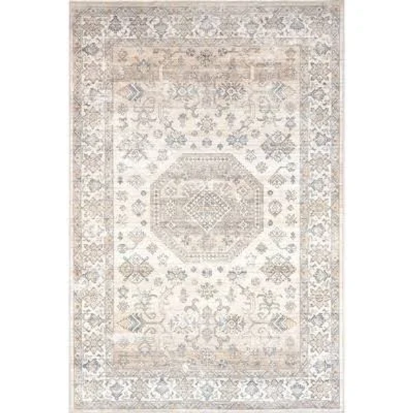 nuLOOM Darby Persian SplashGuard Machine Washable Area Rug