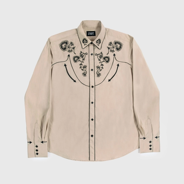 Hudson - Embroidered Western Shirt