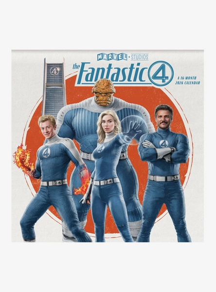 Marvel The Fantastic Four: First Steps September 2025 - December 2026 Calendar