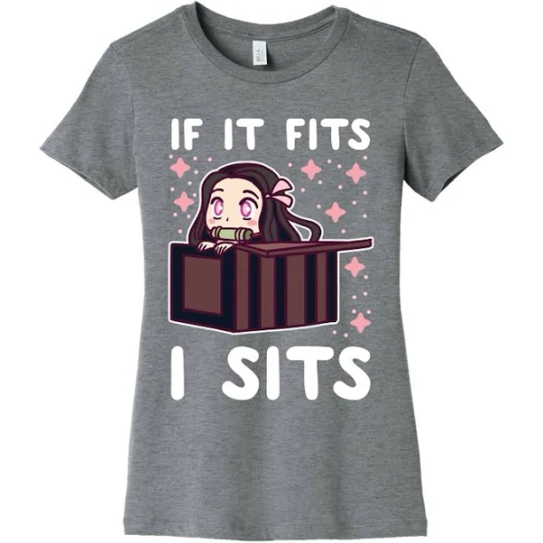If It Fits I Sits Demon Slayer Women's Tee