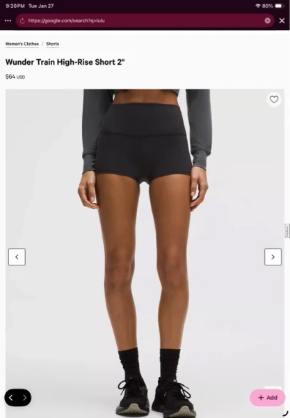 Wunder Train High-Rise Short 2" - black - 2