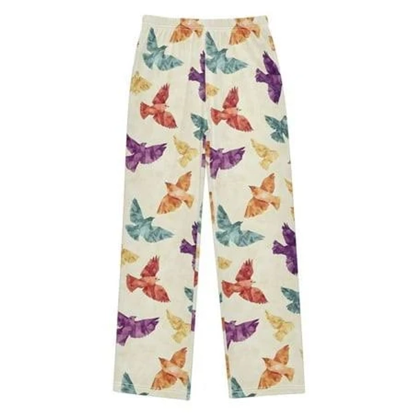 Joogoo Bird Artistic Pajama Pants