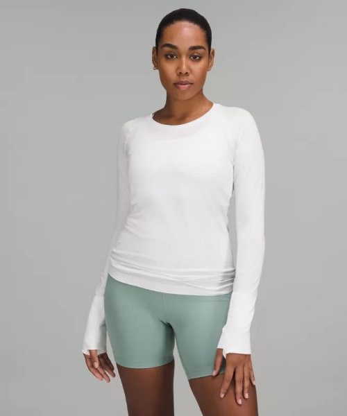 Lululemon White long-sleeve 