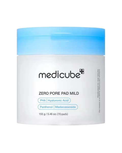 Medicube 70 Piece Zero Pore Pad Mild 155g - PHA, Hyaluronic Acid, Madecassoside and Panthenol - Assorted - One Size