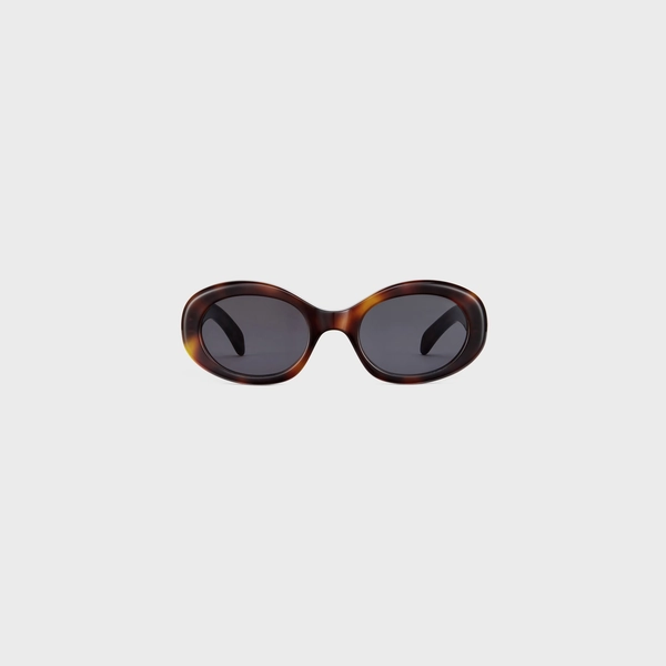 LUNETTES DE SOLEIL TRIOMPHE 01 EN ACÉTATE - HAVANE CLAIR | CELINE