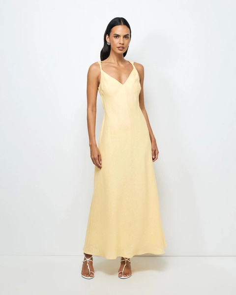 Alyse Linen Maxi Dress