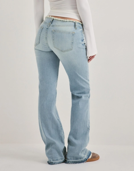 No Waist Bootcut Jeans