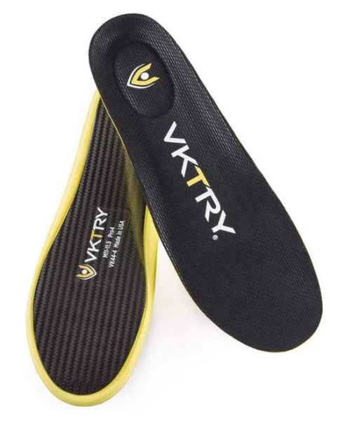 Men's VKTRY VK Gold Carbon Fiber Athletic Performance Insole 13-13.5 / 211-230