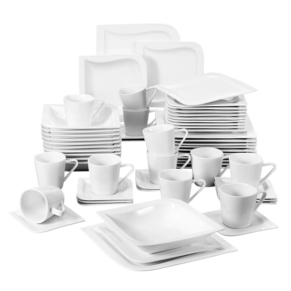Latitude Run® Elvira 60 Piece Dinnerware Set, Service for 12 & Reviews | Wayfair