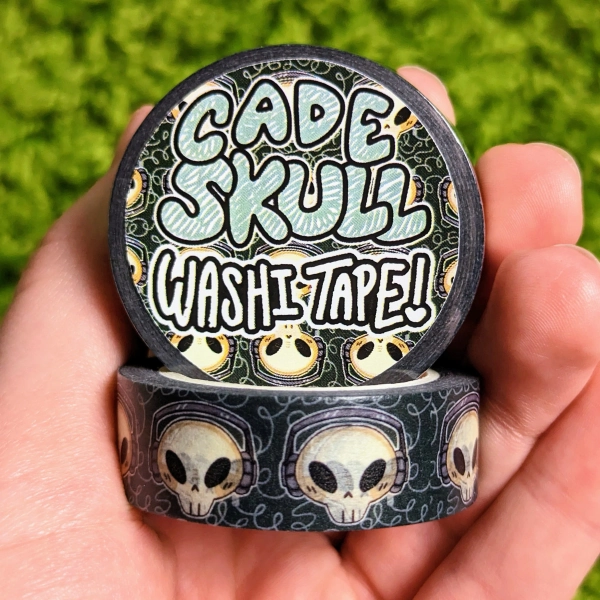 Cade Skull Washi Tape!