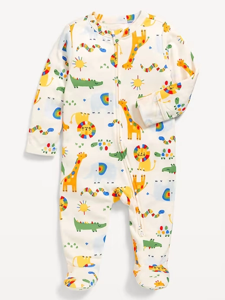 2-Way-Zip Sleep & Play Footed One-Piece for Baby