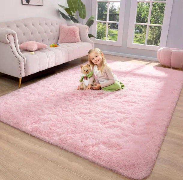 Keeko Premium Fluffy Area Rug