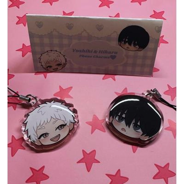 TSHD The Summer Hikaru Died Phone Charms (Yoshiki and Hikaru)