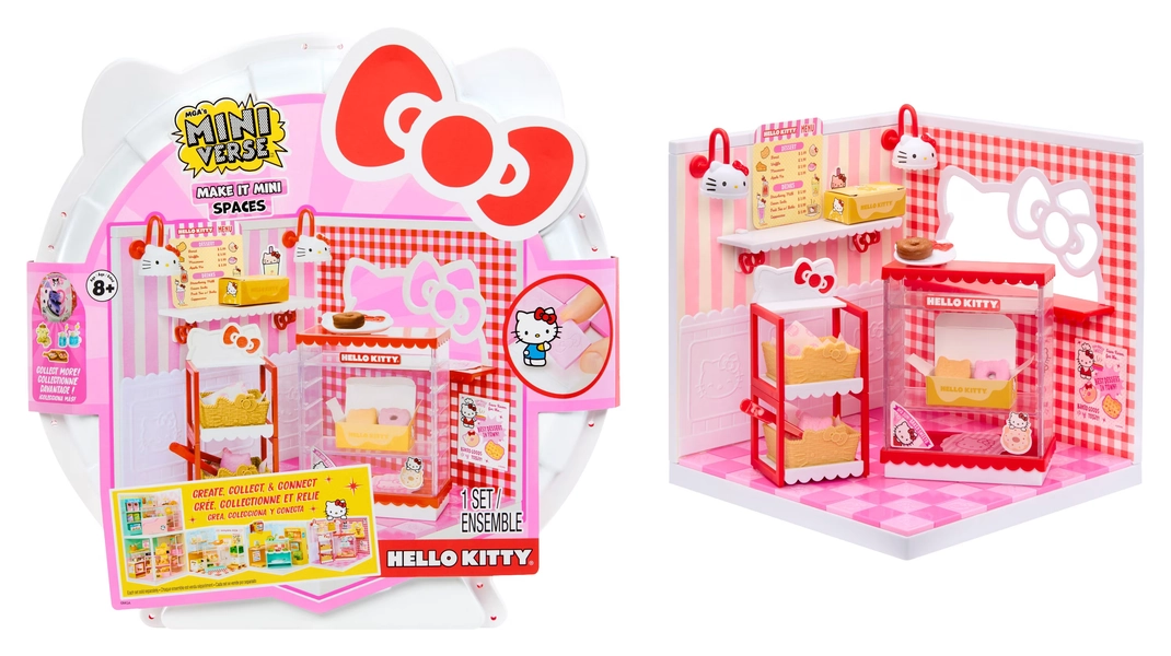 MGA's Miniverse Make It Mini Spaces Hello Kitty, Building Set, Customize, DIY Crafts, Rooms, Hobby, Collectors, Display, Gifts, 8+ - Walmart.com