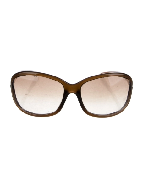 Tom Ford Oversize Gradient Sunglasses - Brown Sunglasses, Accessories - TOM219650 | The RealReal