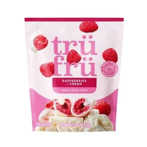 Tru Fru Freeze Dried Raspberries in Creme