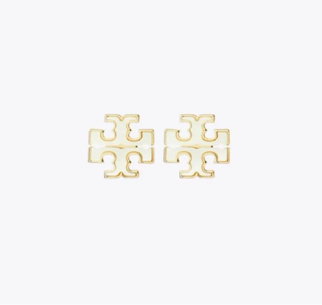 Moondance Stud Earrings tory gold/mother of pearlsize OS
