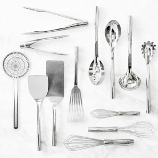 Williams Sonoma Signature Stainless-Steel Utensils, Set of 13
