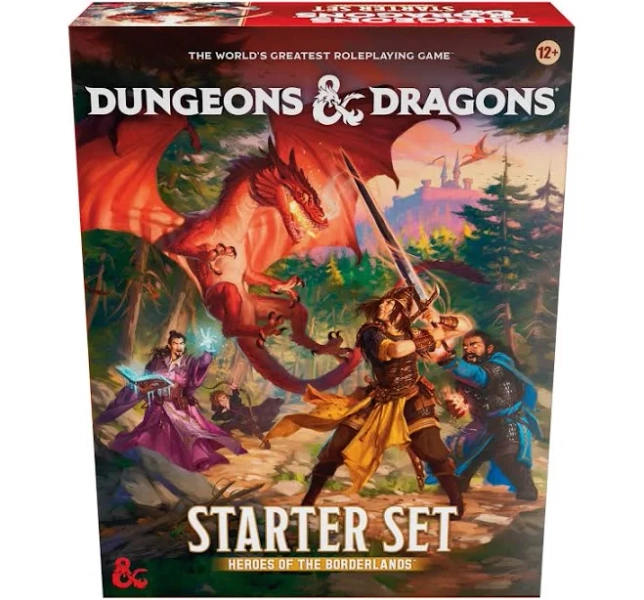 D&D Dungeons & Dragons Starter Set Heroes of the Borderlands