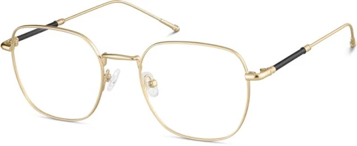 Zenni Square Full Rim Frame Glasses