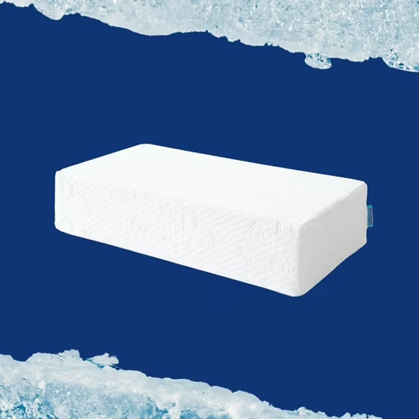 Pillow Cube Ice Cube Cooling Memory Foam Bed Pillow (1 Count)