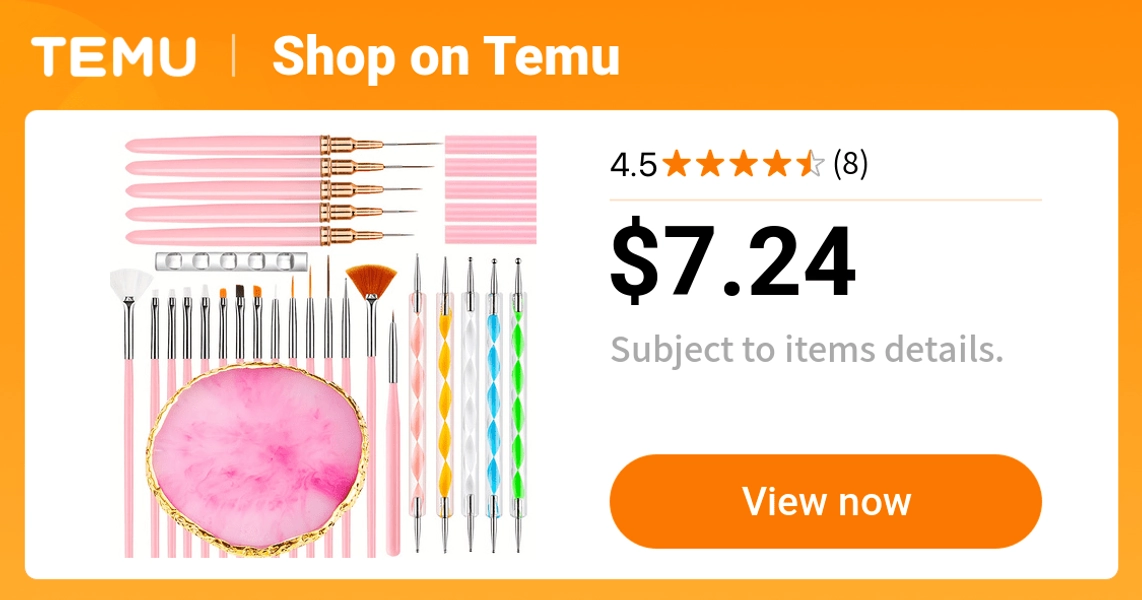 27 in 1 professional nail art kit 2 in 1 brush pen system - Temu