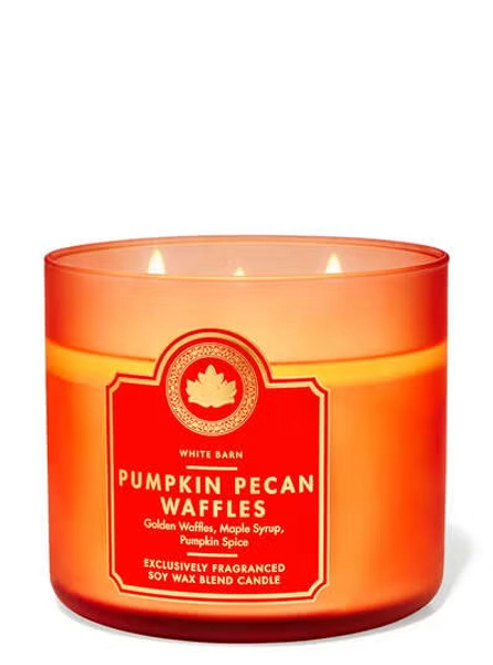 Pumpkin Pecan Waffles 3-Wick Candle