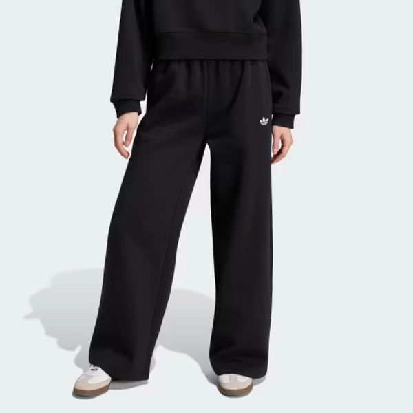 CALÇAS WIDE LEG PANT FLEECE