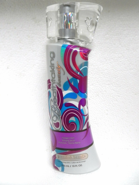 BREATHTAKING BEAUTY BRONZER BRONZING TANNING BED LOTION BY SWEDISH BEAUTY RARE!