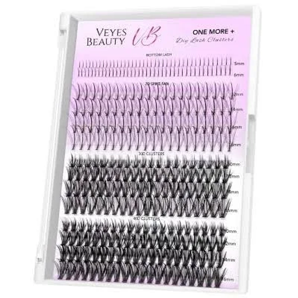 VeyesBeauty Natural Individual Lash Clusters