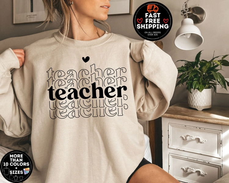Teacher crewneck