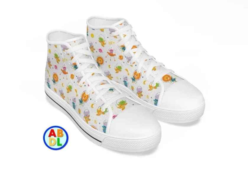 ABDL Space Friends High Tops Adult Baby
