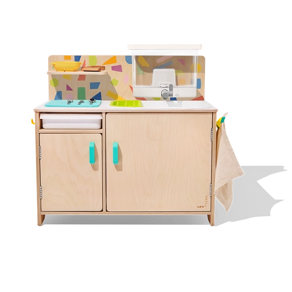 The Real Life Play Kitchen | Kids Kitchen Set | Lovevery