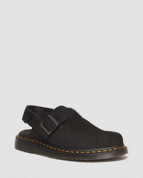 DR MARTENS Jorge II Suede Slingback Mules
